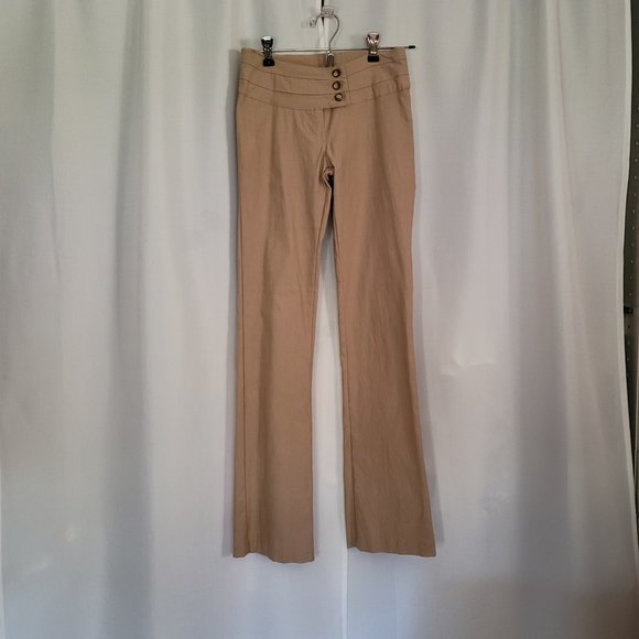 Beige stretchy pants - Picture 3 of 6